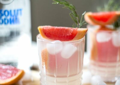 Rosmarin Blutorangen Drink